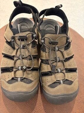 Keen Olive and Black Outdoor Hiking Sandals